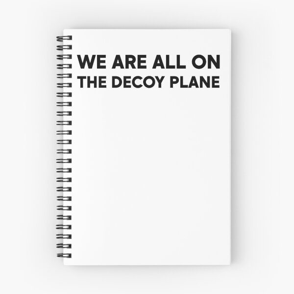 Item preview, We Are All On The Decoy Plane - Political designed and sold by PixVib.