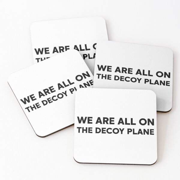 Item preview, We Are All On The Decoy Plane - Political designed and sold by PixVib.