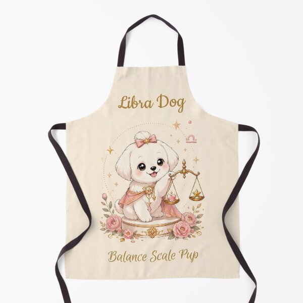 Item preview, Cute Libra Maltese Zodiac Air Sign Dog Astrology designed and sold by ChubbyGoong.