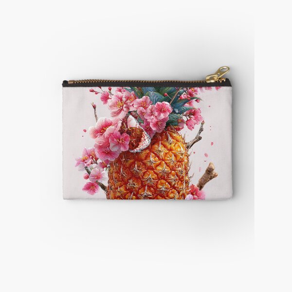 Item preview, Pineapple Tropical Fruits and Flowers designed and sold by Grafititee.