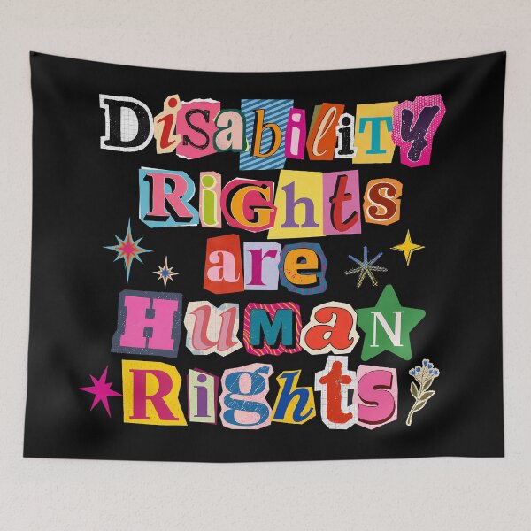 Item preview, Disability Rights are Human Rights designed and sold by Verominunus.