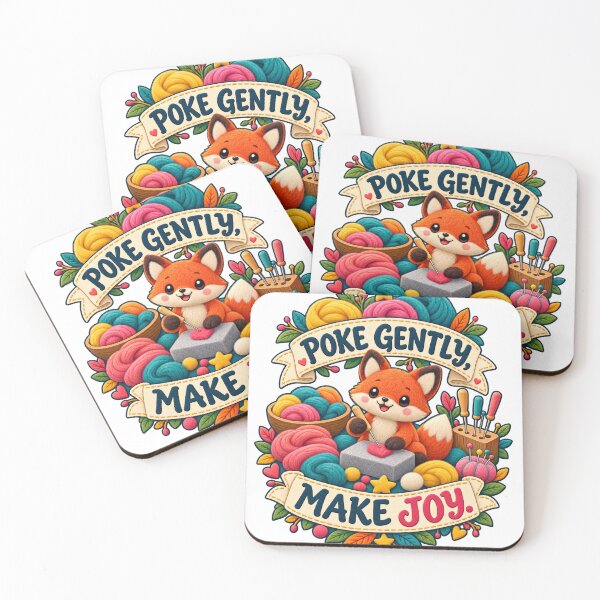 Item preview, Poke Gently Make Joy Needle Felting Art designed and sold by CheerfulNest.