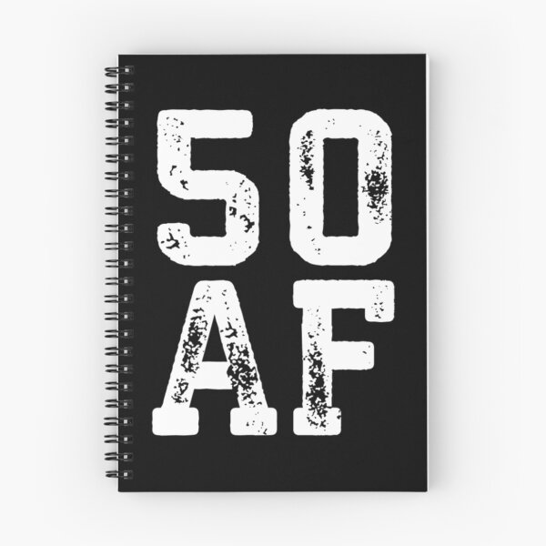 Item preview, 50 AF Retro Birthday Typography Design designed and sold by hamletbit.
