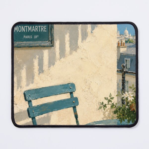 Item preview, Rue Gutte Montmartre Cafe Impressionist Art designed and sold by CARRAANN.
