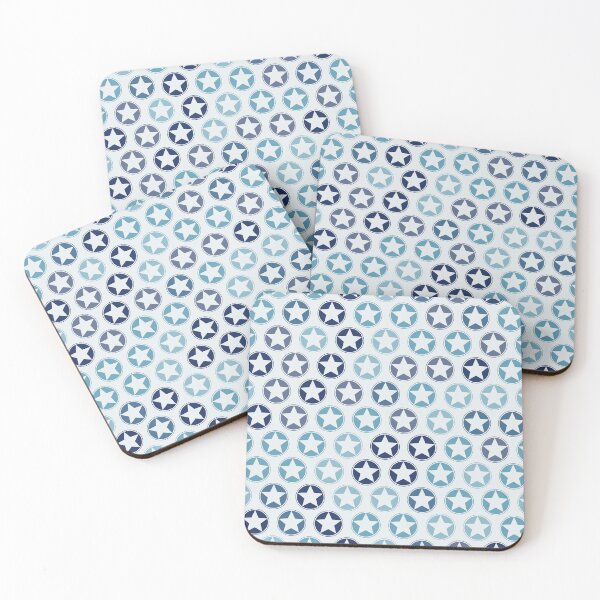 Item preview, Star Medallion Pattern – Arctic Blue designed and sold by TexSta.