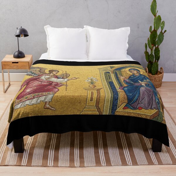 Item preview, Annunciation of the Virgin Byzantine Mosaic designed and sold by MantoSagrado.
