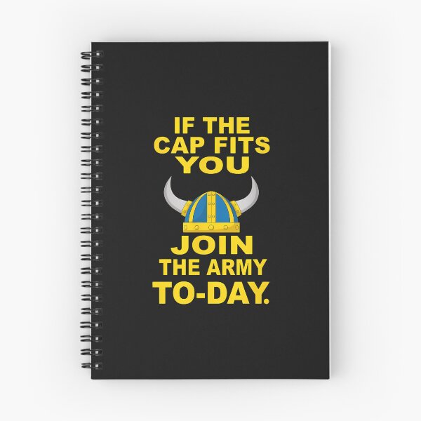 Item preview, Viking Helmet If Cap Fits Join Army Today designed and sold by haegerborra.