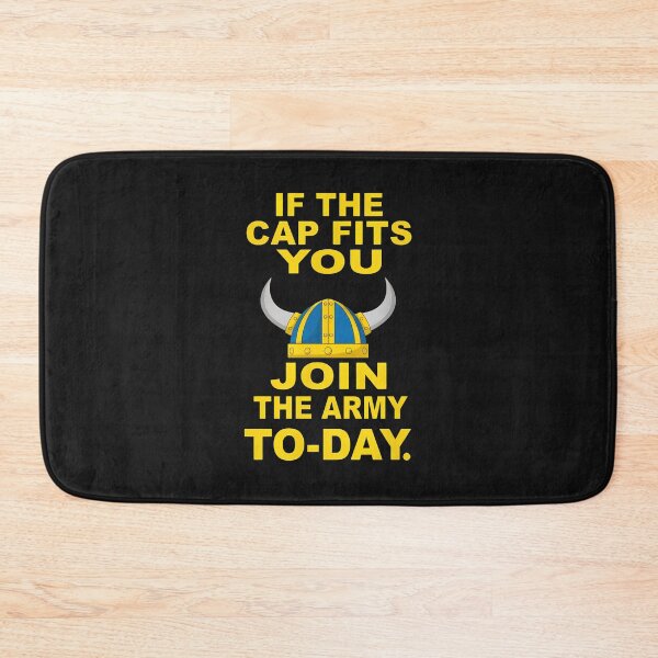 Item preview, Viking Helmet If Cap Fits Join Army Today designed and sold by haegerborra.