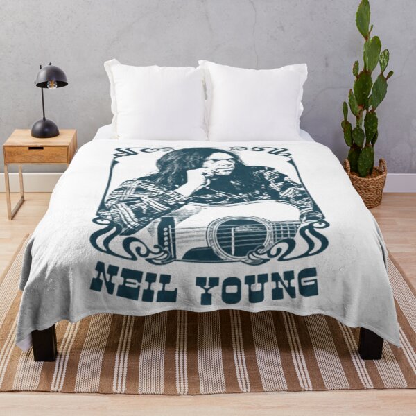 Item preview, neil young blue portrait graphic designed and sold by AshleyRenee55.