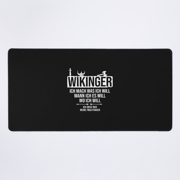 Item preview, Viking I Do What I Want Funny German Quote designed and sold by haegerborra.