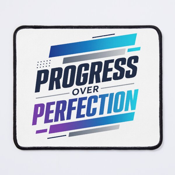 Item preview, Progress Over Perfection – Modern Geometric Motivation – Growth Mindset Art Tee designed and sold by bobscraze.