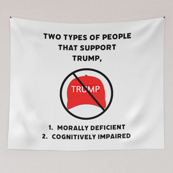 Item preview, Two types of people that support Trump designed and sold by Rachel the Artist .