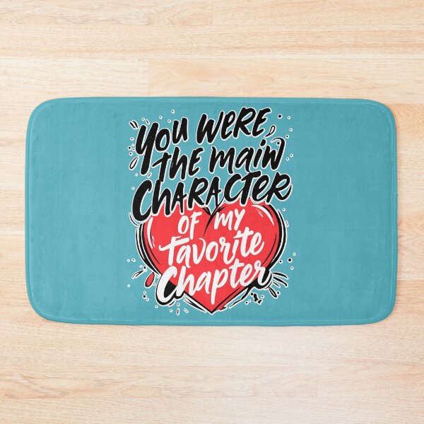 Item preview, Main Character of My Favorite Chapter Heart Design designed and sold by RichardRags.