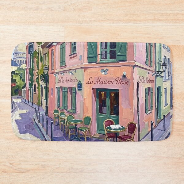 Item preview, Montmartre Paris Cafe – Impressionist Painting  designed and sold by CARRAANN.