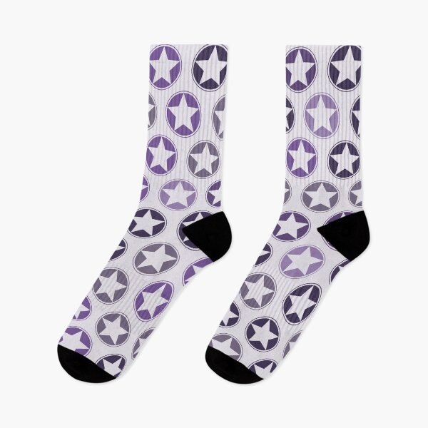 Aperçu de l'œuvre Star Medallion Pattern – Violet Night créée et vendue par TexSta.