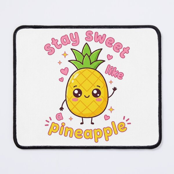 Item preview, Stay Sweet Like a Pineapple Cute Kawaii Tropical Fruit Summer Shirt Design designed and sold by morning sun.