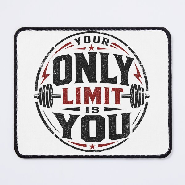 Item preview, Your Only Limit Is You – High-Impact Athletic Badge – Push Boundaries Motivation Tee designed and sold by bobscraze.
