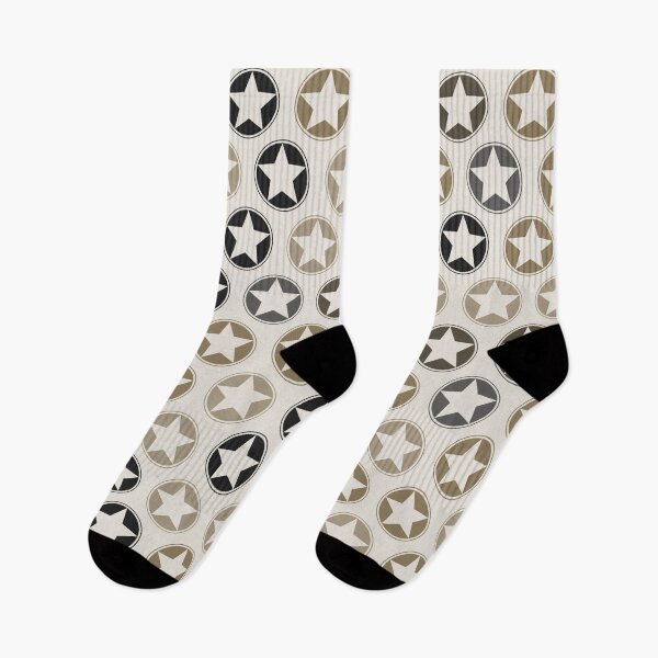 Aperçu de l'œuvre Star Medallion Pattern – Vintage Neutral créée et vendue par TexSta.