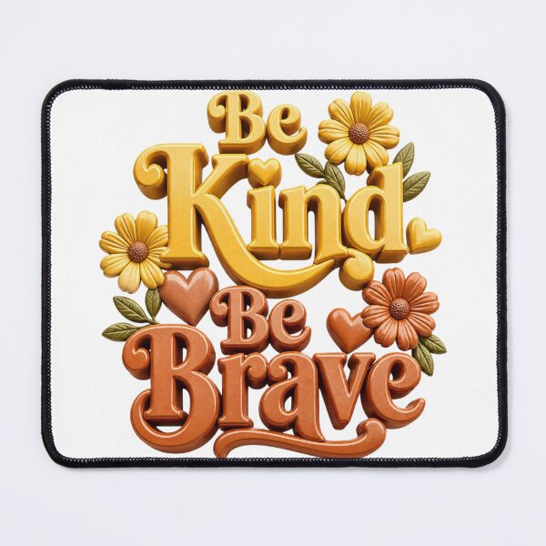 Item preview, Be kind Be brave designed and sold by Tunarite.