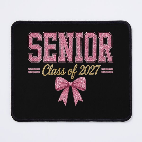 Item preview, Pink Glitter Senior Class Of 2027 Bow High School Graduation designed and sold by haitrieuic96.