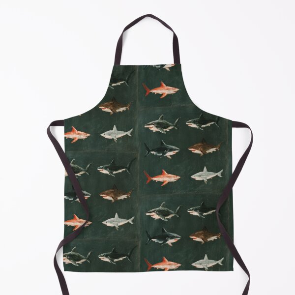 Item preview, Drawn sharks designed and sold by chill-a-lot.