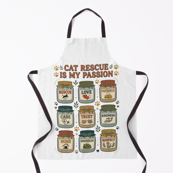 Item preview, Cat Rescue Is My Jam Funny Cat Adoption Vintage Jam Jar designed and sold by CF_VintageDesign.