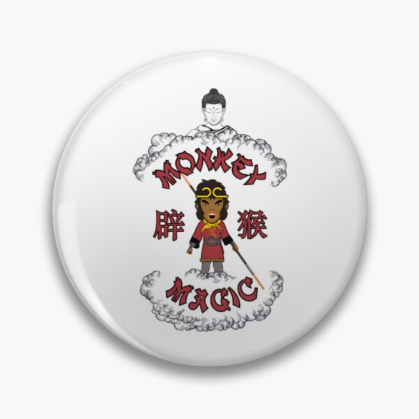 Item preview, Red and Black Mythological Monkey King designed and sold by Elshan2803.