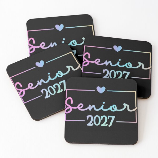 Item preview, Pastel Gradient Senior 2027 Heart Minimalist High School Graduation designed and sold by haitrieuic96.