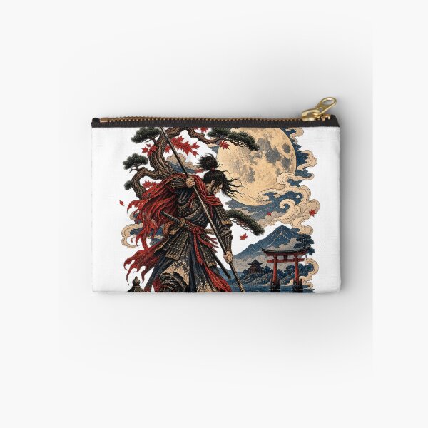Item preview, La lanza sobre el reflejo: arte japonés Ukiyo-e de samuráis a la luz de la luna. designed and sold by Substance_life.