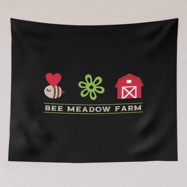 Item preview, Bee Meadow Farm ICONS - For DARK-COLOURED  designed and sold by PhillippDiederi.