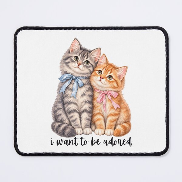 Item preview, Cute Cat Shirt, I Want to Be Adored T-Shirt, Adorable Kitten Graphic Tee, Cat Lover Gift, Romantic Cat Shirt, Cute Couple Gift, Kawaii Tee designed and sold by cozydrops.