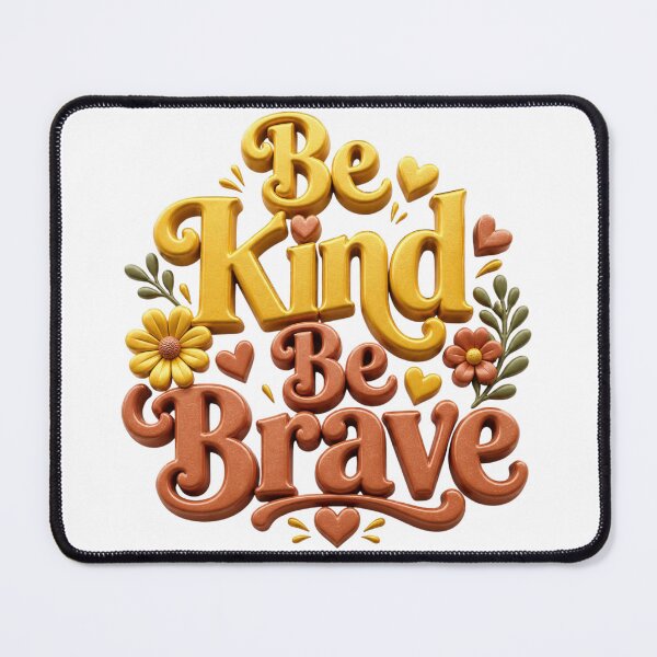 Item preview, Be kind Be brave designed and sold by Tunarite.