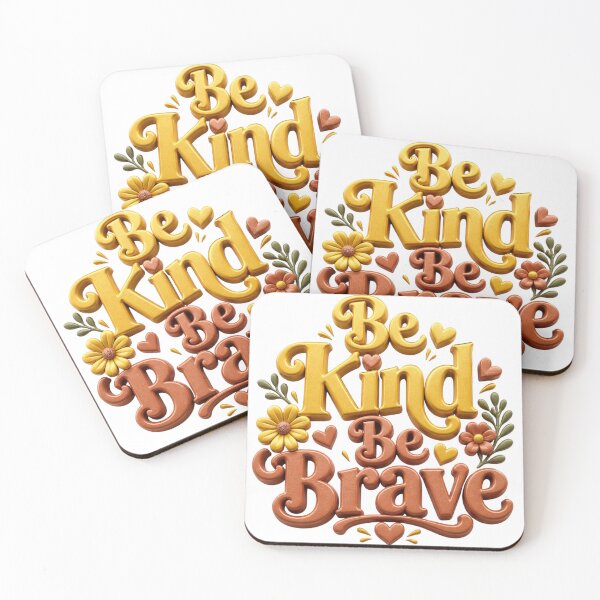 Item preview, Be kind Be brave designed and sold by Tunarite.