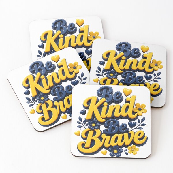 Item preview, Be kind Be brave designed and sold by Tunarite.