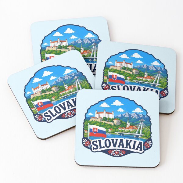 Item preview, Slovakia - Castle & Danube River designed and sold by Myra365Art.