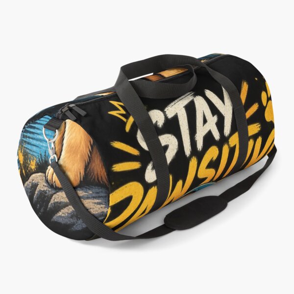 Item preview, Stay Pawsitive - Hiking Golden Retriever designed and sold by GenZFashion000.