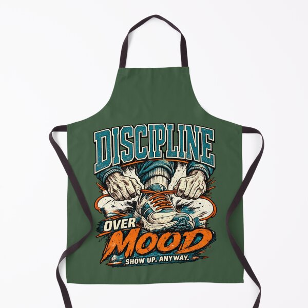 Item preview, Discipline Over Mood – Vintage Athletic Motivation designed and sold by Williams Anderson.
