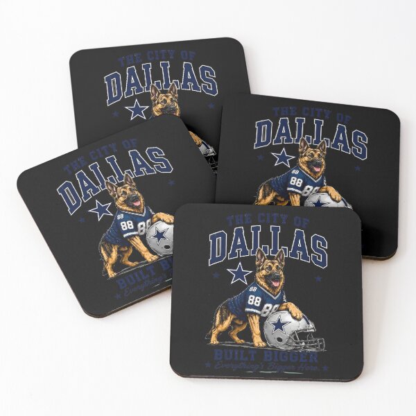 Item preview, Dallas Football German Shepherd Fan designed and sold by JillBrock38875.