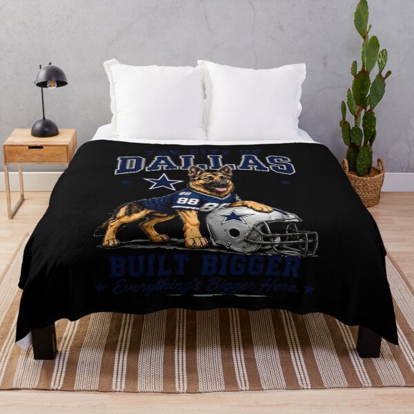 Item preview, Dallas Football German Shepherd Fan designed and sold by JillBrock38875.