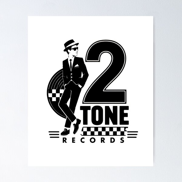 Aperçu de l'œuvre 2 Tone Records Ska Music Silhouette créée et vendue par ZubairNalban.