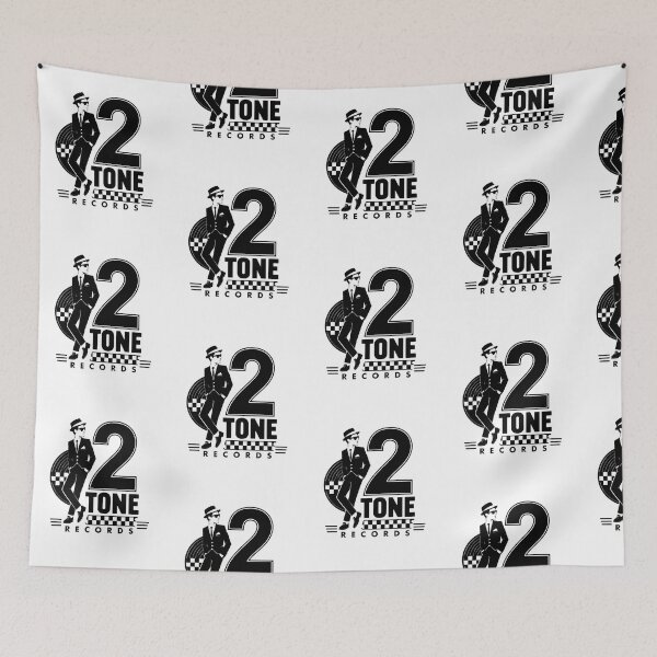 Aperçu de l'œuvre 2 Tone Records Ska Music Silhouette créée et vendue par ZubairNalban.