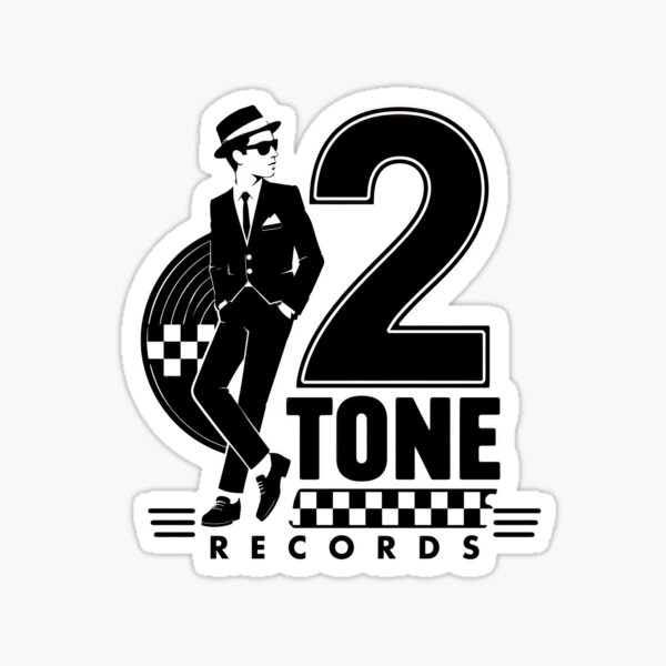 Item preview, 2 Tone Records Ska Music Silhouette designed and sold by ZubairNalban.