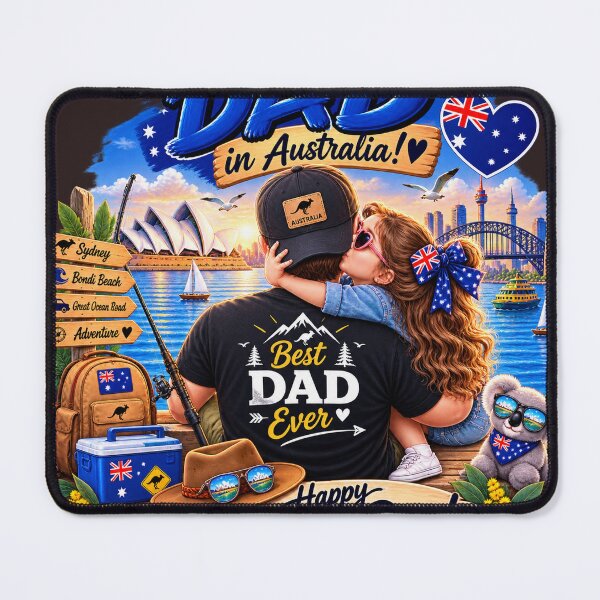 Item preview, Copy of Australian Dad Happy Father’s Day designed and sold by JANAWIYSTUDIO.