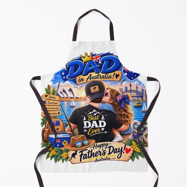 Item preview, Copy of Australian Dad Happy Father’s Day designed and sold by JANAWIYSTUDIO.