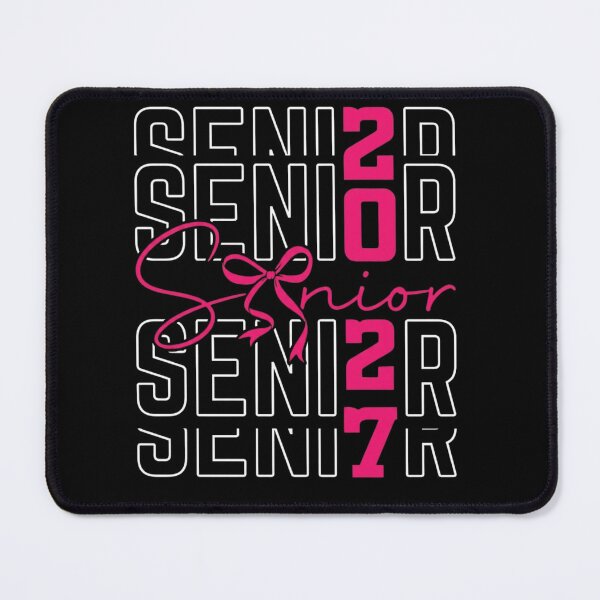 Item preview, Stacked Senior 2027 Hot Pink Bow Coquette Class Of 2027 designed and sold by haitrieuic96.