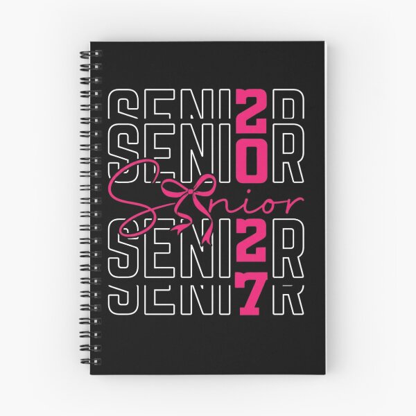 Item preview, Stacked Senior 2027 Hot Pink Bow Coquette Class Of 2027 designed and sold by haitrieuic96.