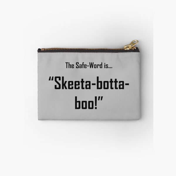 Item preview, Safe Words "Skeeta-botta-boo!" - Black Lettering designed and sold by cousinbessie.
