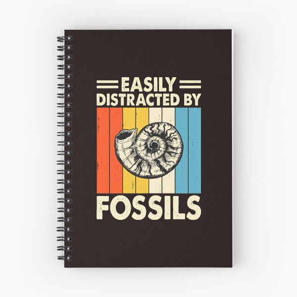 Item preview, Vintage Ammonite Fossil Retro Stripes Distracted Fossils designed and sold by bisardpeak6.