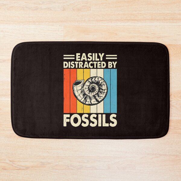 Item preview, Vintage Ammonite Fossil Retro Stripes Distracted Fossils designed and sold by bisardpeak6.