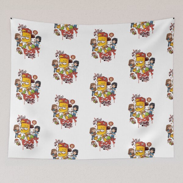 Item preview, Bart Simpson Club Graffiti Money Swag designed and sold by ZubairNalban.